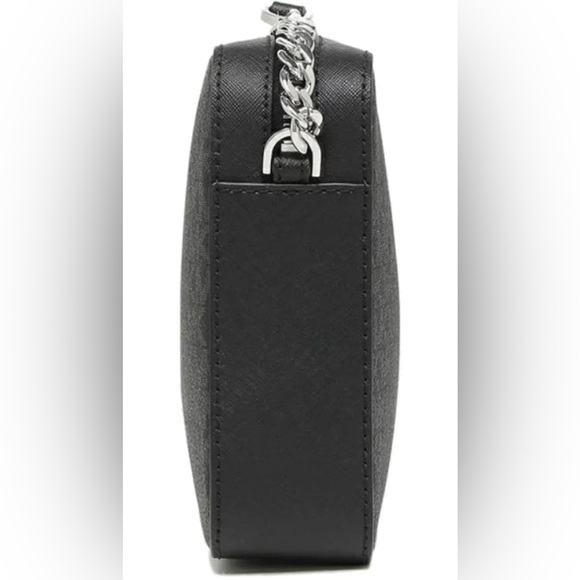 Michael Kors Black large East West Jet Set Crossbody with chain strap - Picture 4 of 9